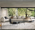 Grey Linen Luxury Sofa