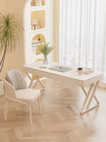 White Office Desk