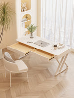 White Office Desk