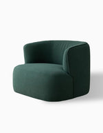 Janet Armchair, Velvet/Boucle| DC Concept