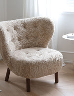 Classical Little Fitz Lounge Chair, Short Hair| DC Concept