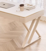 White Office Desk
