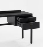 Black Office Desk