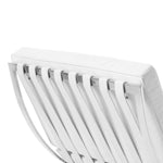White Leather Barcelona Chair