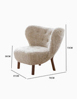 Little Fitz Lounge Chair, Long Hair| DC Concept