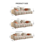 Bianca Module Sofa, Two Seater Sofa, Three Seater Sofa, Corduroy Fabric