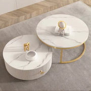 Anastasia TV Stand, Sintered Stone