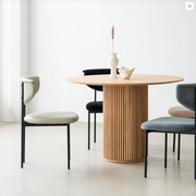 Ivar Round Dining Table, Wood