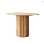 Ivar Round Dining Table, Wood