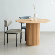 Ivar Round Dining Table, Wood