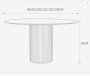 Ivar Round Dining Table, Wood