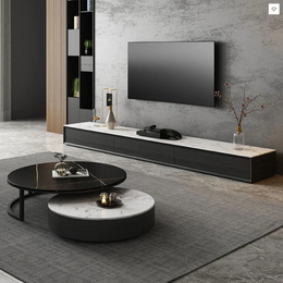 Vasagle Nesting Coffee Table, Sintered Stone