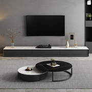 Vasagle Living Room Set, Vasagle TV Stand With Coffee Table, Sintered Stone