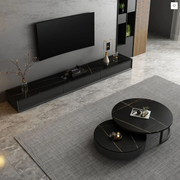 Vasagle Living Room Set, Vasagle TV Stand With Coffee Table, Sintered Stone