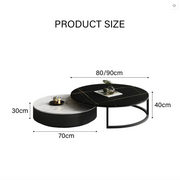 Vasagle Living Room Set, Vasagle TV Stand With Coffee Table, Sintered Stone