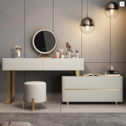 Hastings Corner Dressing Table With Sideboard & Mirror