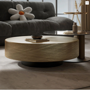 T94 Golden Nesting Coffee Table, Glass