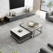 Nathan Nesting Coffee Table Set, Sintered Stone