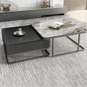 Nathan Nesting Coffee Table Set, Sintered Stone