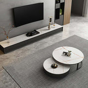 Vasagle Living Room Set, Vasagle TV Stand With Coffee Table, Sintered Stone