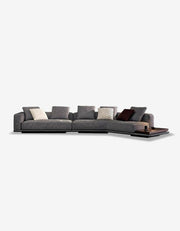  Grey Linen Luxury Sofa