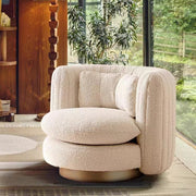 Dino Armchair, With Swivel Base