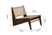 Tracyh Lounge Chair, Rattan