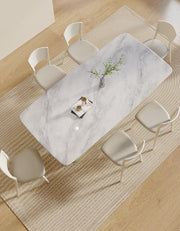 white marble Dining Table