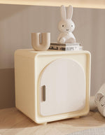 white side table