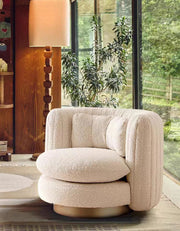 Dino Armchair, With Swivel Base