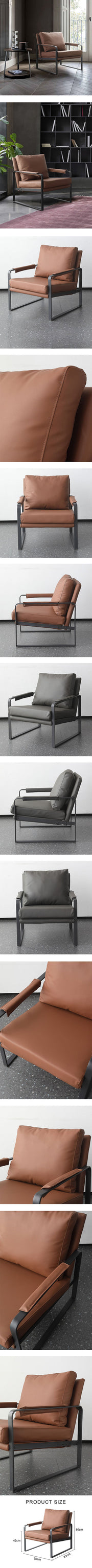 Classical TR58 Armchair, Brown/ Black｜ DC Concept