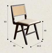 Sophia Dining Chair, Rattan