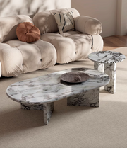 Marble coffee table
