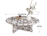 marble gold coffee table