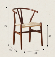 Wishbone Dining Chair, Rattan