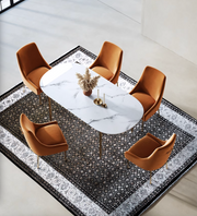 Abraham Velvet Dining Chair
