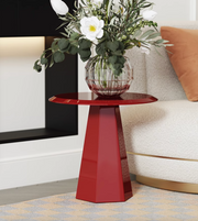 Red Side Table
