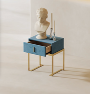 Velvet Bedside Table