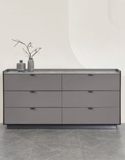 dark grey sideboard