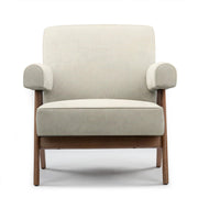 Pierre. J Capitol Complex Armchair Cotton Linen｜ DC Concept